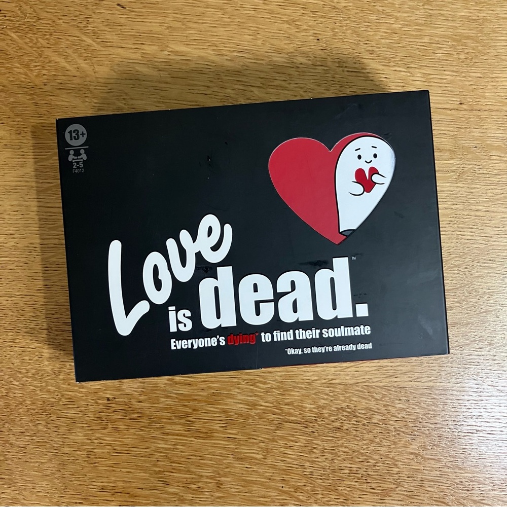 Love is Dead Hasbro Card Game NWOT